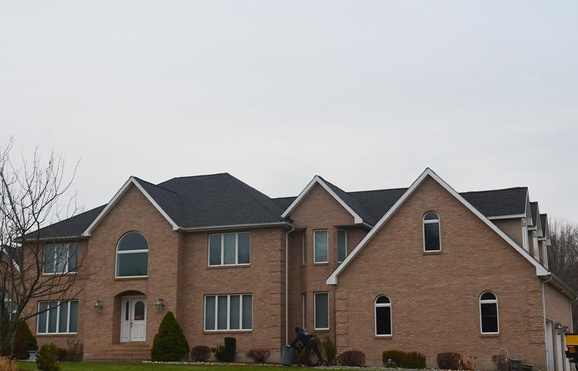 Brick colonial home, Casanova Remodeling project gallery